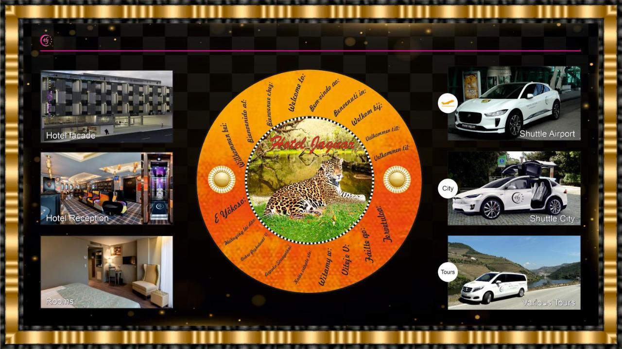 Hotel Jaguar Oporto - Airport To Hotel And City Center And Vice-Versa Is A Free And Continuous Shuttle Service From 7Am To 8Pm Zewnętrze zdjęcie