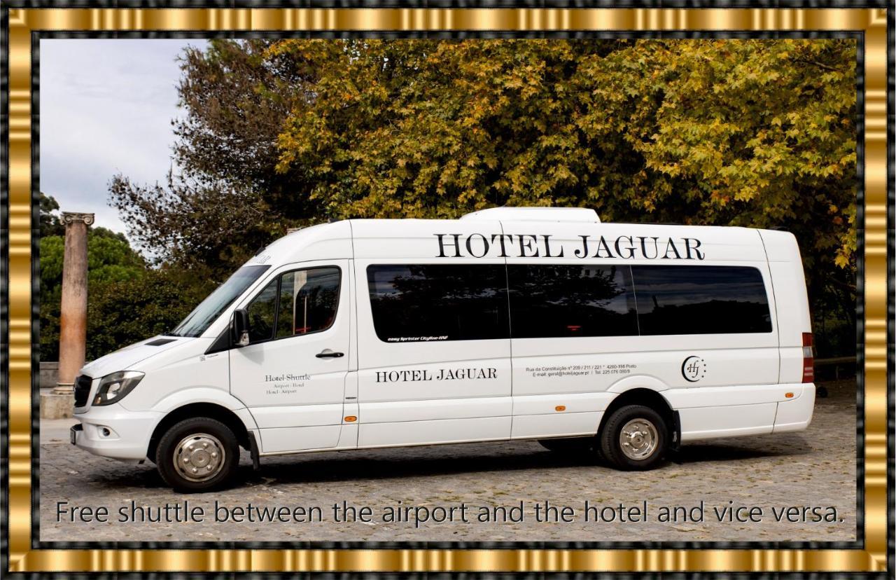 Hotel Jaguar Oporto - Airport To Hotel And City Center And Vice-Versa Is A Free And Continuous Shuttle Service From 7Am To 8Pm Zewnętrze zdjęcie